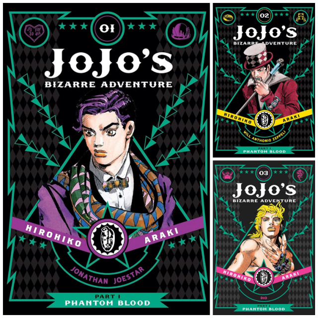 مانگا جوجو پارت دو JoJo's Bizarre Adventure Part 2 Battle Tendency زبان انگلیسی