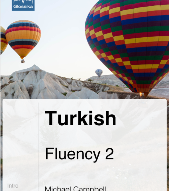 کتاب آموزش ترکی فلوانسی Glossika Mass Sentences Turkish Fluency 1