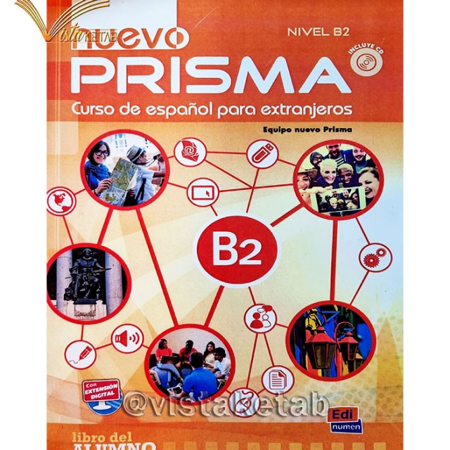 کتاب اسپانیایی پریسما Nuevo Prisma C1