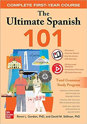 کتاب آموزش اسپانیایی Easy Learning Spanish Complete Grammar, Verbs and Vocabulary