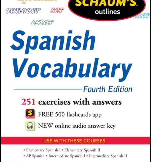 کتاب لغات اسپانیایی Practice Makes Perfect Spanish Vocabulary Third Edition اسپنیش وکبیولری