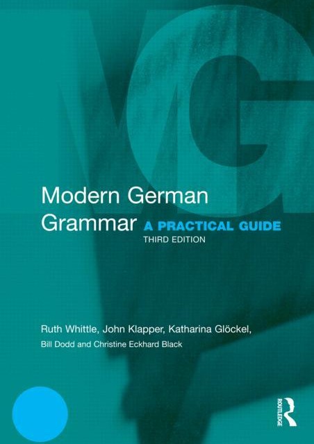 کتاب زبان آلمانی Modern German Grammar Workbook