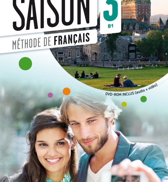 خرید کتاب فرانسه سزون Saison 1 + Cahier + CD audio + DVD