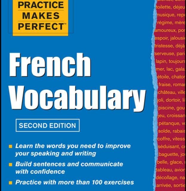 کتاب لغات فرانسه Practice Makes Perfect French Vocabulary Building with Suffixes and Prefixes