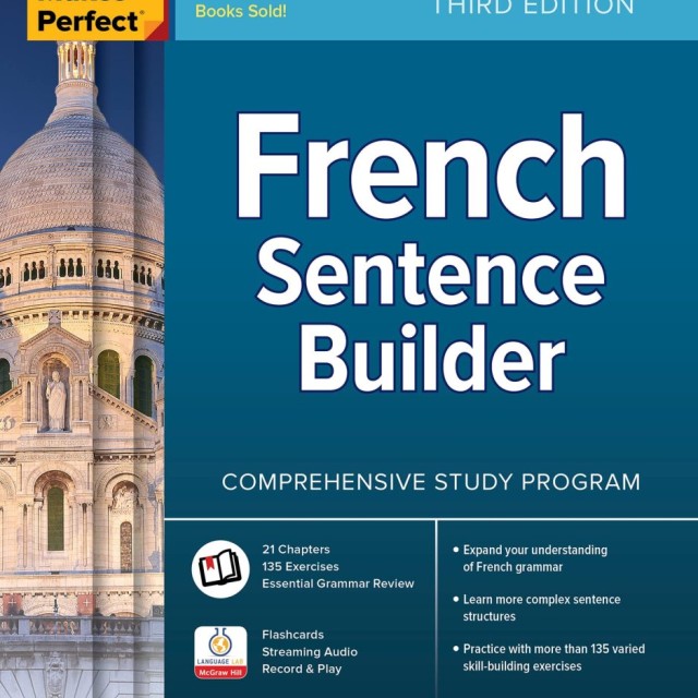 خرید کتاب فرانسه Practice Makes Perfect French Sentence Builder