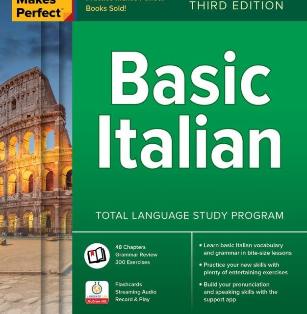 کتاب مکالمه ایتالیایی Practice Makes Perfect Italian Conversation Third Edition