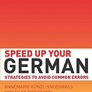 کتاب اصلاح اشتباهات گرامری آلمانی Speed Up Your German Strategies to Avoid Common Errors