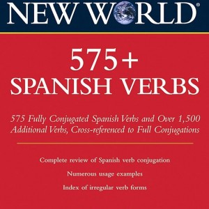 کتاب افعال اسپانیایی Webster's New World 575+ Spanish Verbs