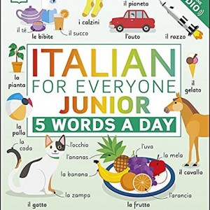 کتاب ایتالیایی Italian for Everyone Junior 5 Words a Day