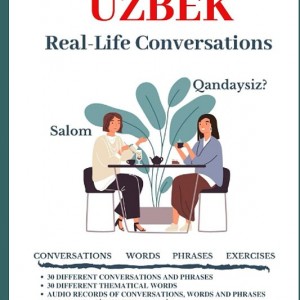 خرید کتاب مکالمه ازبکی Uzbek Real Life Conversation for Beginners
