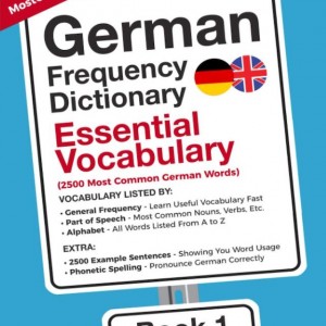 کتاب لغات آلمانی German Frequency Dictionary Essential Vocabulary