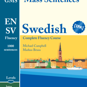 کتاب جملات سوئدی Glossika Mass Sentences Swedish Fluency 3