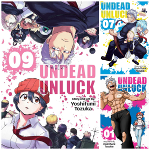 خرید مانگا Undead Unluck مانگا ارواح نامیرا به زبان انگلیسی