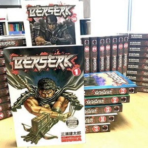 خرید مانگا Berserk مانگای برزرک به زبان انگلیسی 41 جلدی