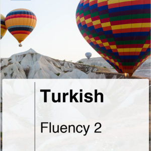 کتاب آموزش ترکی فلوانسی Glossika Mass Sentences Turkish Fluency 2