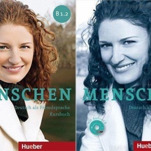 کتاب آلمانی منشن بی یک دو Menschen B1.2 kursbuch und Arbeitsbuch mit CD