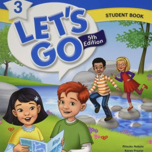 کتاب انگلیسی لتس گو 3 ویرایش پنجم Lets Go 5th 3 SB+WB+DVD