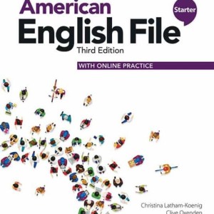 کتاب امریکن انگلیش فایل استارترر ویرایش سوم American English File 3rd Starter SB+WB+DVD