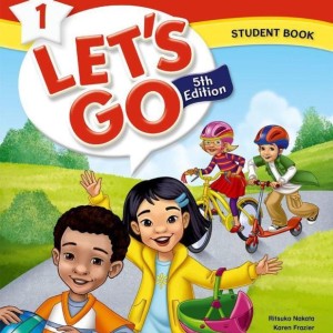 کتاب انگلیسی لتس گو 1 ویرایش پنجم Lets Go 5th 1 SB+WB+DVD