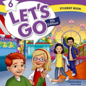 کتاب انگلیسی لتس گو 6 ویرایش پنجم Lets Go 5th 6 SB+WB+DVD