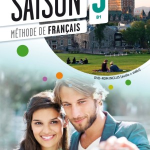کتاب فرانسه سزون سه Saison 3 + Cahier + CD audio + DVD