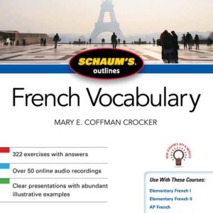 کتاب فرانسوی Schaums Outline of French Vocabulary