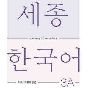کتاب کره ای لغات و گرامر سجونگ سه یک Sejong Korean 3A Vocabulary and Grammar Book 2022 Edition