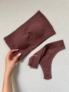 ست نیمتنه  باندی و بکلس کبریتی کد 52