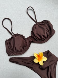 بیکینی دکلته چین دار کد 480