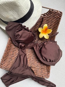 بیکینی دکلته چین دار کد 480