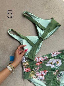 ست بیکینی  فاق بلند  سایز بزرگ  کد725