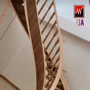 پله چوب طبیعی فینگر جوینت کد ۱۵۱۸   برند FJA