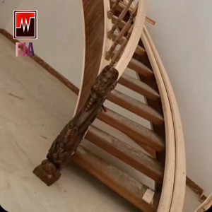 پله چوب طبیعی فینگر جوینت کد ۱۵۱۸   برند FJA