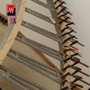 پله چوب طبیعی فینگر جوینت کد ۱۵۱۸   برند FJA