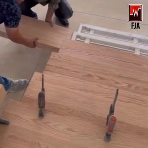 پله چوب طبیعی فینگر جوینت کد ۱۵۳۹ برند FJA