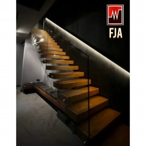 پله چوب طبیعی فینگر جوینت کد ۱۵۴۰ برند FJA