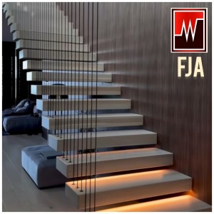 پله چوب طبیعی فینگر جوینت کد ۱۵۴۰ برند FJA
