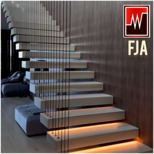 پله چوب طبیعی فینگر جوینت کد ۱۵۴۰ برند FJA