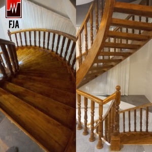 پله چوب طبیعی فینگر جوینت کد ۱۵۵۲ برند FJA