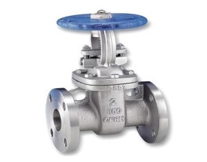 گیت ولو کلاس 150 سایز 1/2 1 اینچ فلنجدار استیل
