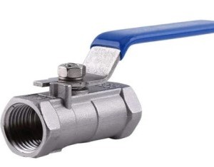 شیر توپی استیل 316 سایز 1 اینچ دنده 6000psi