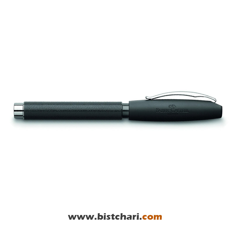 روان نویس چرمی مدل بیسیک بلک Basic Black برند فابر کاستل Faber Castell