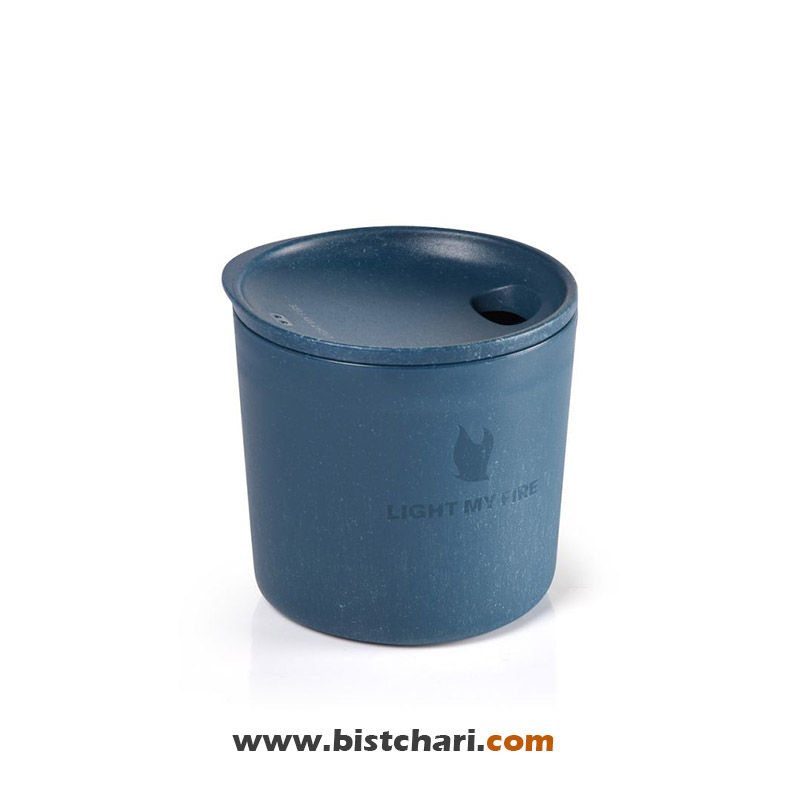 لیوان درب دار 250 ml مدل MyCup´n Lid short Bio برند لایت مای فایر Light my fire