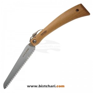 اره اپینل با کوتینگ کربن Opinel No.18 Carbon Steel Folding Garden Saw