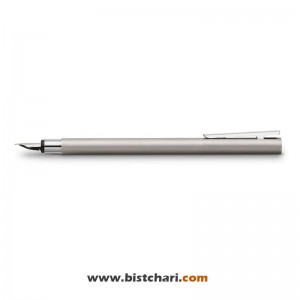 خودنویس استیل مدل نئو اسلیم Neo-Slim برند فابر کاستل Faber Castell