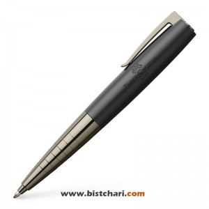 خودکار پیچی مدل لوم گان متال Loom Gunmetal برند فابر کاستل Faber Castell