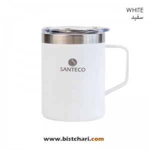 ماگ دوجداره 350ml مدل کمی Kemi ll برند سانتکو Santeco