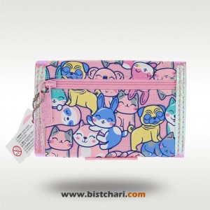 کیف پول مدل Pugs & Hugs برند اسمیگل Smiggle کد 447117