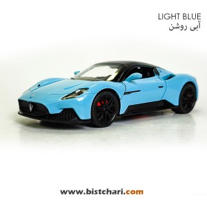 ماکت ماشین مازراتی Maserati مدل MC 20 رنگ آبی روشن