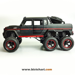 ماکت ماشین مرسدس بنز  Mercedes-Benz مدل G63 AMG 6x6 رنگ مشکی